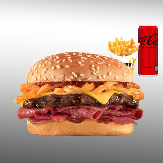 Western Bbq Burger Menü görseli