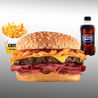 Western Bbq Burger Menü görseli