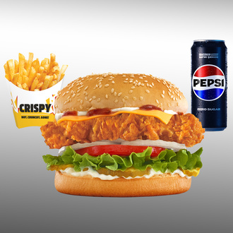 Chicken Famous Star Burger Menü görseli