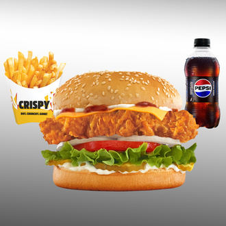 Chicken Famous Star Burger Menü görseli