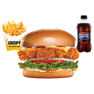 Chicken Famous Star Burger Menü görseli