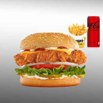 Chicken Famous Star Burger Menü görseli