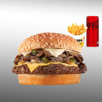 Philly Cheese Burger Menü görseli