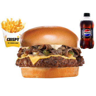 Philly Cheese Steak Burger Menü görseli