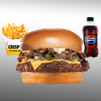 Philly Cheese Steak Burger Menü görseli
