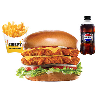 Super Star Chicken Burger Menü görseli