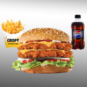 Superstar Chicken Burger Menü görseli