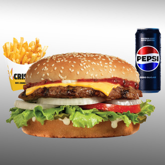Famous Star With Cheese Burger Menü görseli