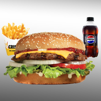 Famous Star With Cheese Burger Menü görseli