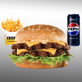 Big Carl Burger Menü görseli