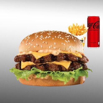 Big Carl Burger Menü görseli