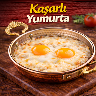 Kaşarlı Yumurta görseli