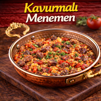 Kavurmalı Menemen görseli