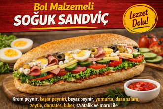 Bol Malzemeli Soğuk Sandviç görseli