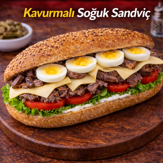 Kavurmalı Soğuk Sandviç görseli