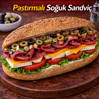 Pastırmalı Soğuk Sandviç görseli