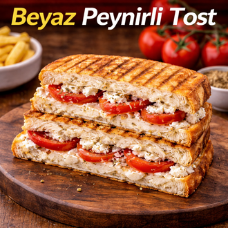 Beyaz Peynirli Tost görseli