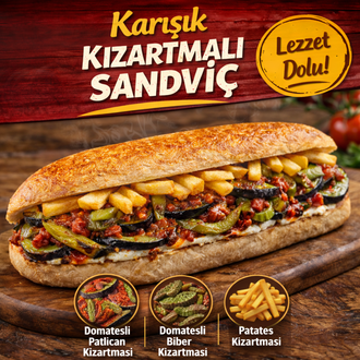 Karışık Kızartmalı Soğuk Sandviç görseli