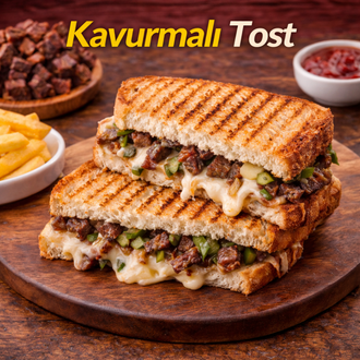 Kavurmalı Kaşarlı Tost görseli