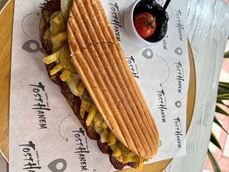 Körili Kasap Sucuklu Tost Menü görseli
