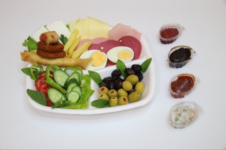 Double Ekonomik Kahvaltı Tabağı (21 Çeşit) görseli