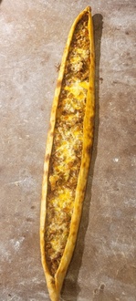 Kuşbaşılı Kaşarlı Pide (Açık) görseli