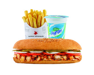 Ekmek Arası Tavuk Döner Menü görseli