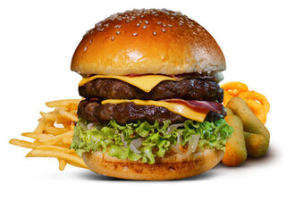 Double Burger görseli