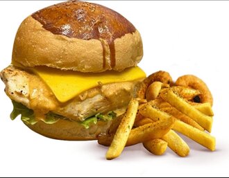 Mangal Tavuk Burger görseli