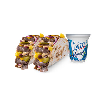 Ekonomik 2'Li Tako Menü (Et Döner) görseli