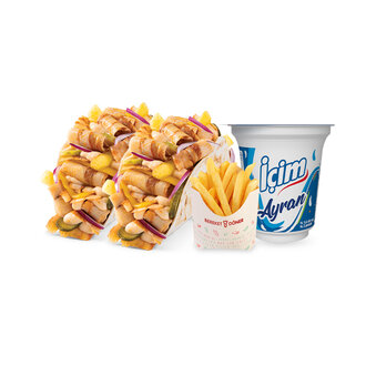 2'Li Tako Menü (Tavuk Döner) görseli