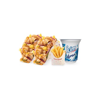 2'Li Tako Menü (Tavuk Döner) görseli
