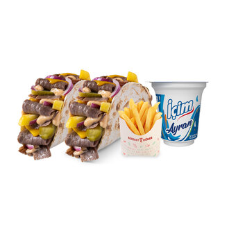 2'Li Tako Menü (Et Döner) görseli