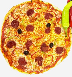 Sosisli Pizza görseli