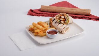 Cajun Chicken Wrap görseli