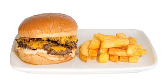 Double Burger görseli