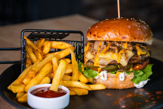 Mushroom Burger görseli