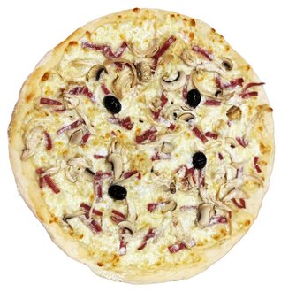 Kremalı Tavuklu Pizza B görseli