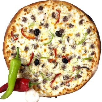 Kremalı Kıymalı Pizza B görseli