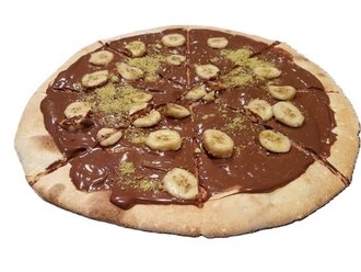 Nutella Muz Pizza görseli