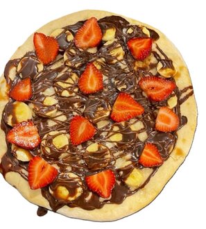 Nutella Çilek Pizza B görseli