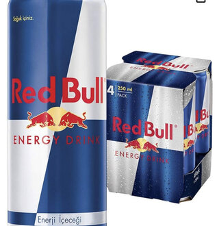 4 Lu 250 Ml Redbull görseli