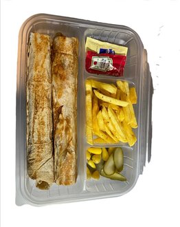 Tavuk Döner Dürüm (125 Gr.) (45 Cm.) görseli