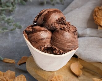 Double Belçika Çikolata Dondurma görseli