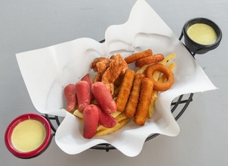 Nugget & Patates Kızartması Tabağı görseli