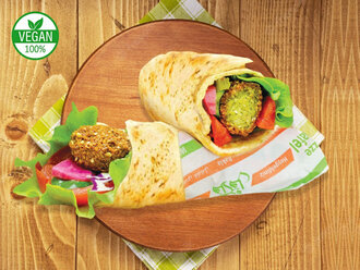 Falafel Dürüm (Vegan) görseli