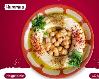 Zeytinyağlı Hummus görseli