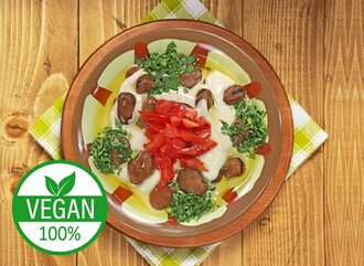 Tahinli Bakla Tabağı görseli