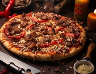 Kebap Pizza görseli