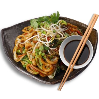 Sebzeli Teriyaki Soslu Udon görseli